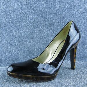 Jessica Simpson Women Pump Heel Shoes Size 7 Medium Black‎ Patent Leather